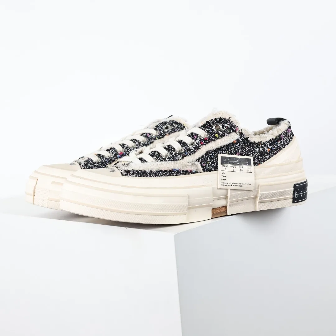 xVESSEL xVESSEL G.O.P. Low Vulcanized Beggar Shoes Casual Skate Shoes xVESSEL xVESSEL G.O.P. Low Vulcanized Beggar Shoes Casual Skate Shoes