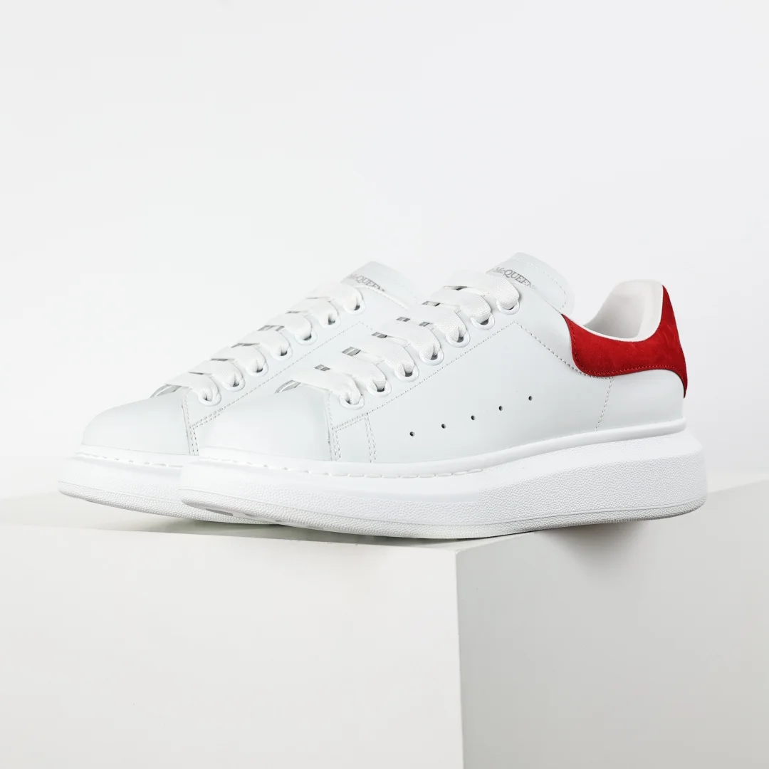 Alexander McQueen Timeless classic white sneakers casual shoes