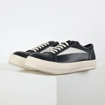 X1 RO High-Top Inverted Triangle Pure White Sneakers Replica Rick Owens Mens Sneakers