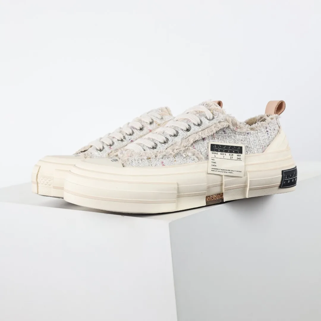 xVESSEL xVESSEL G.O.P. Low Vulcanized Beggar Shoes Casual Skate Shoes