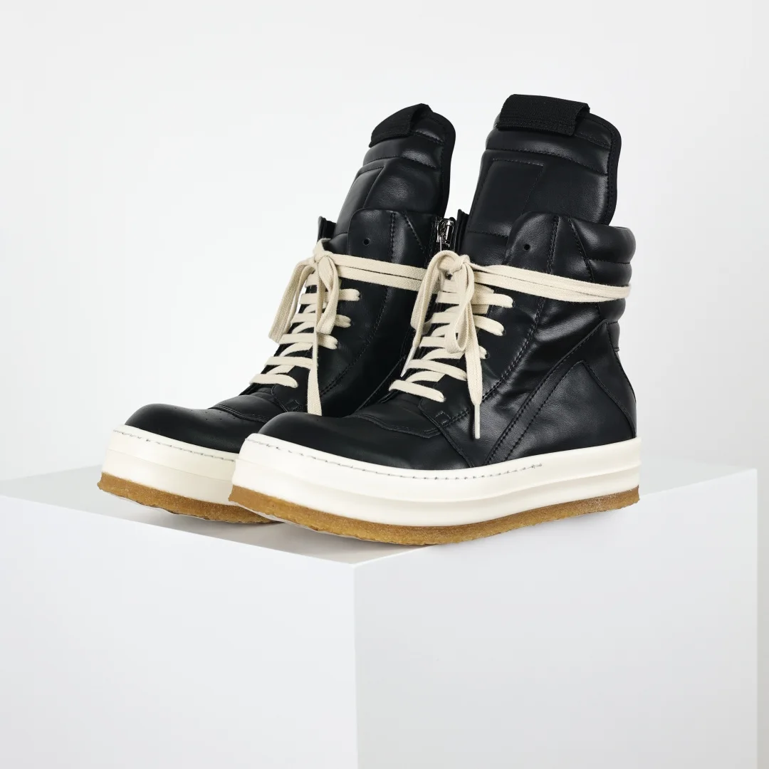 Rick Owens Platform high street casual sneakers