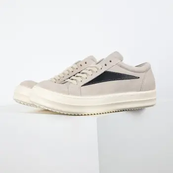 Ro suede off-white sneakers Replica Rick Owens Mens Sneakers
