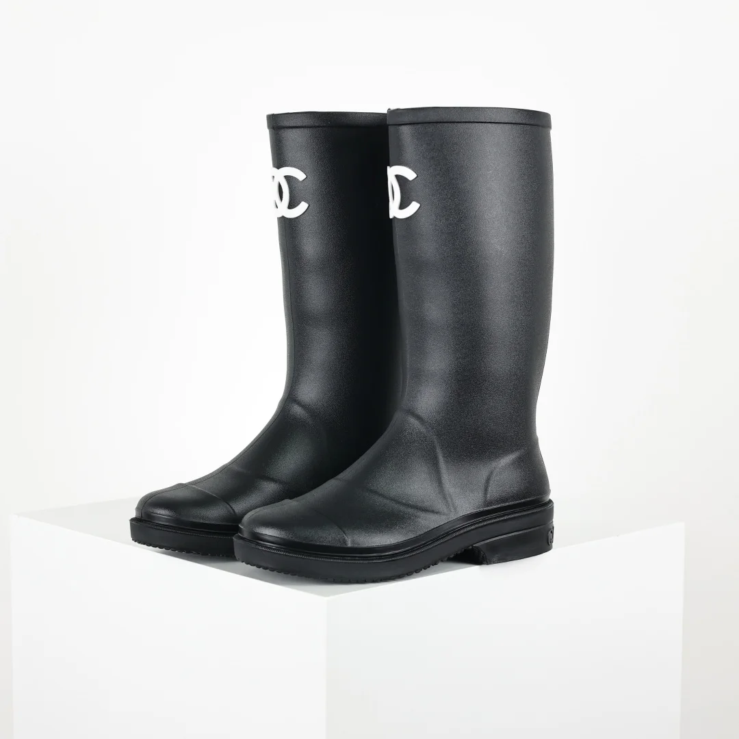 香奈儿 26C新款雨靴长靴