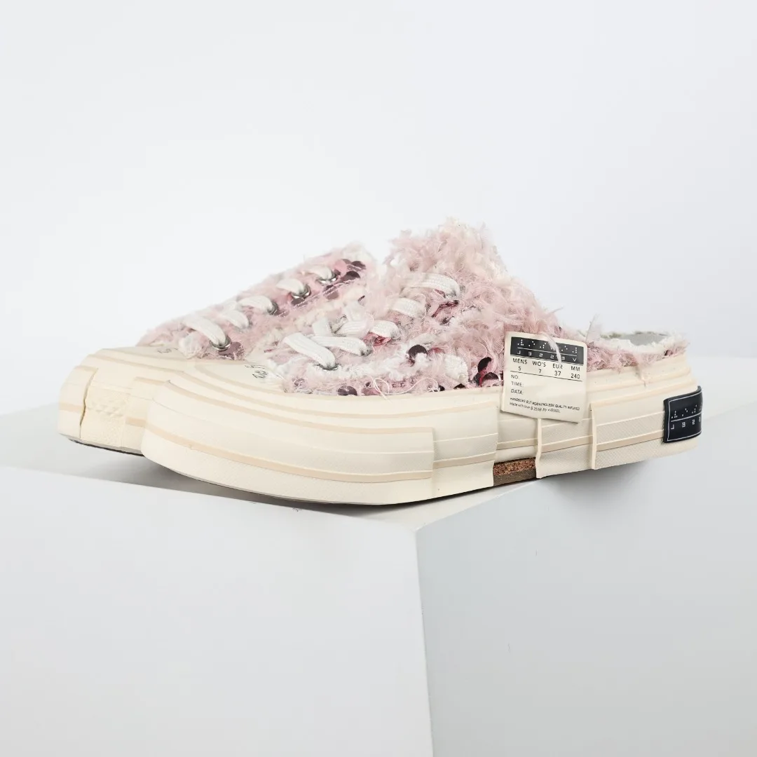 xVESSEL xVESSEL G.O.P. Low Fully Vulcanized Distressed Shoes Slides