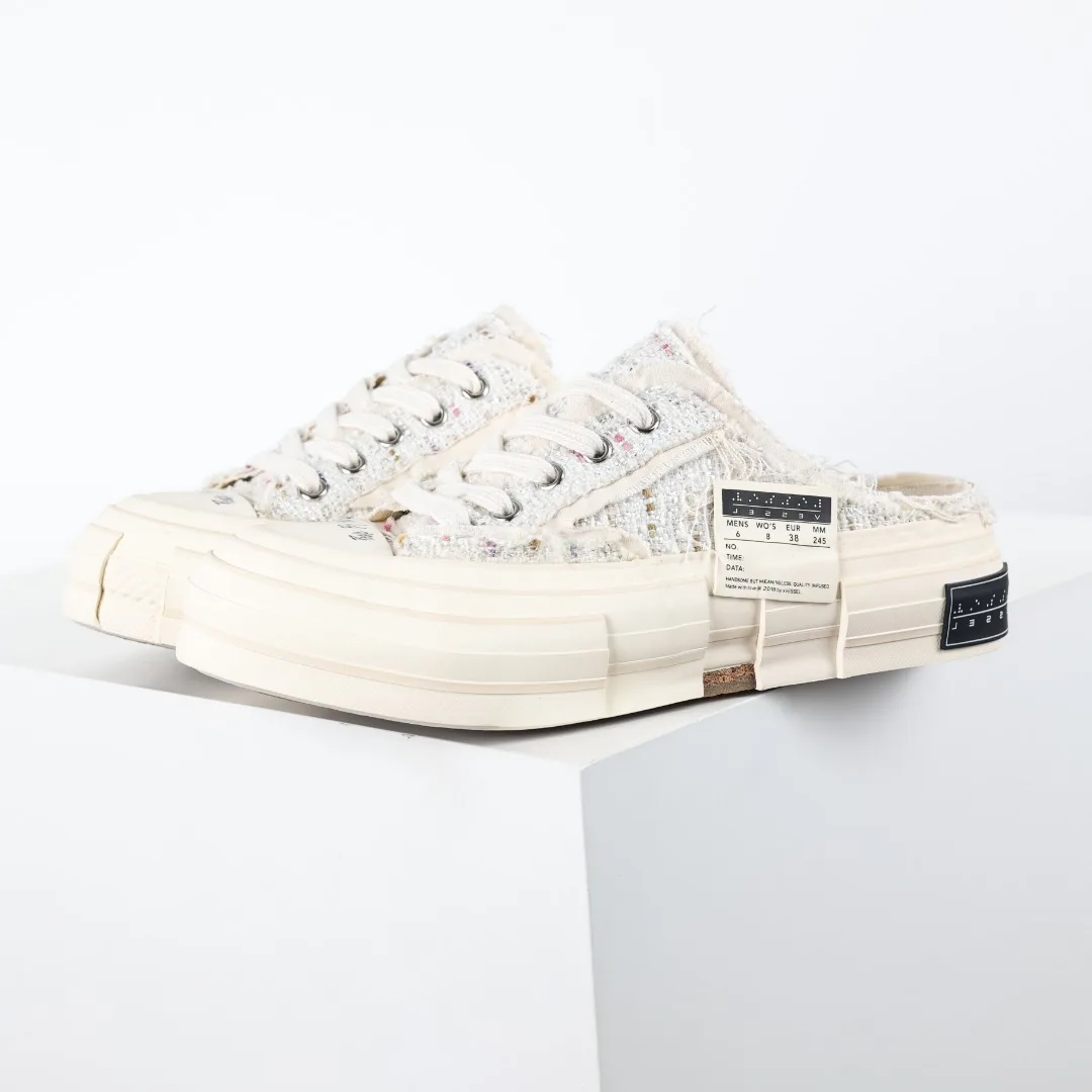 xVESSEL xVESSEL G.O.P. Low Vulcanized Beggar Shoes Casual Skate Shoes