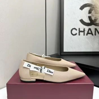  2026早春新款织带蝴蝶结高跟女鞋 高仿迪奥女士凉鞋/拖鞋