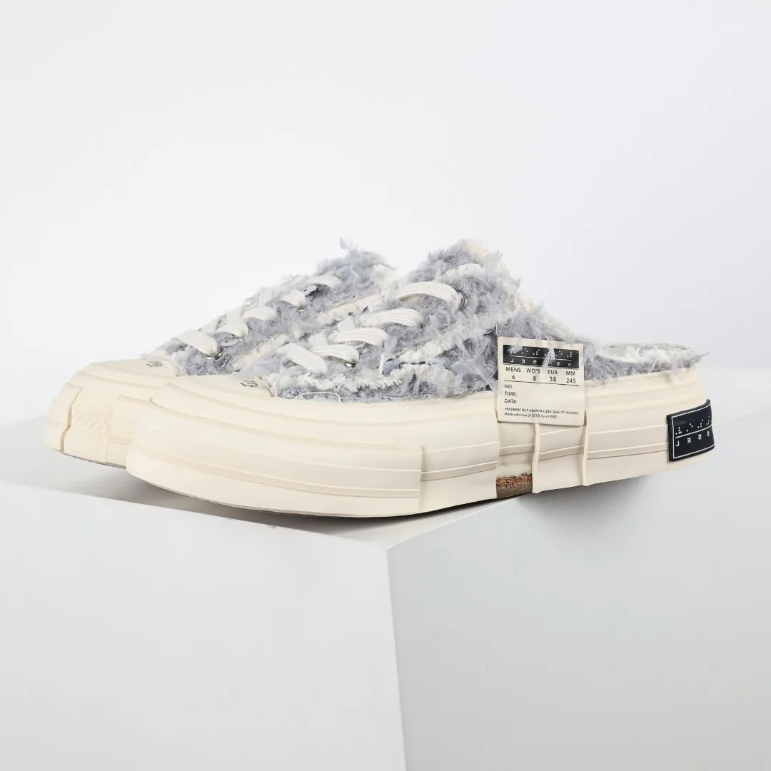 xVESSEL xVESSEL G.O.P. Low Fully Vulcanized Distressed Shoes Slides