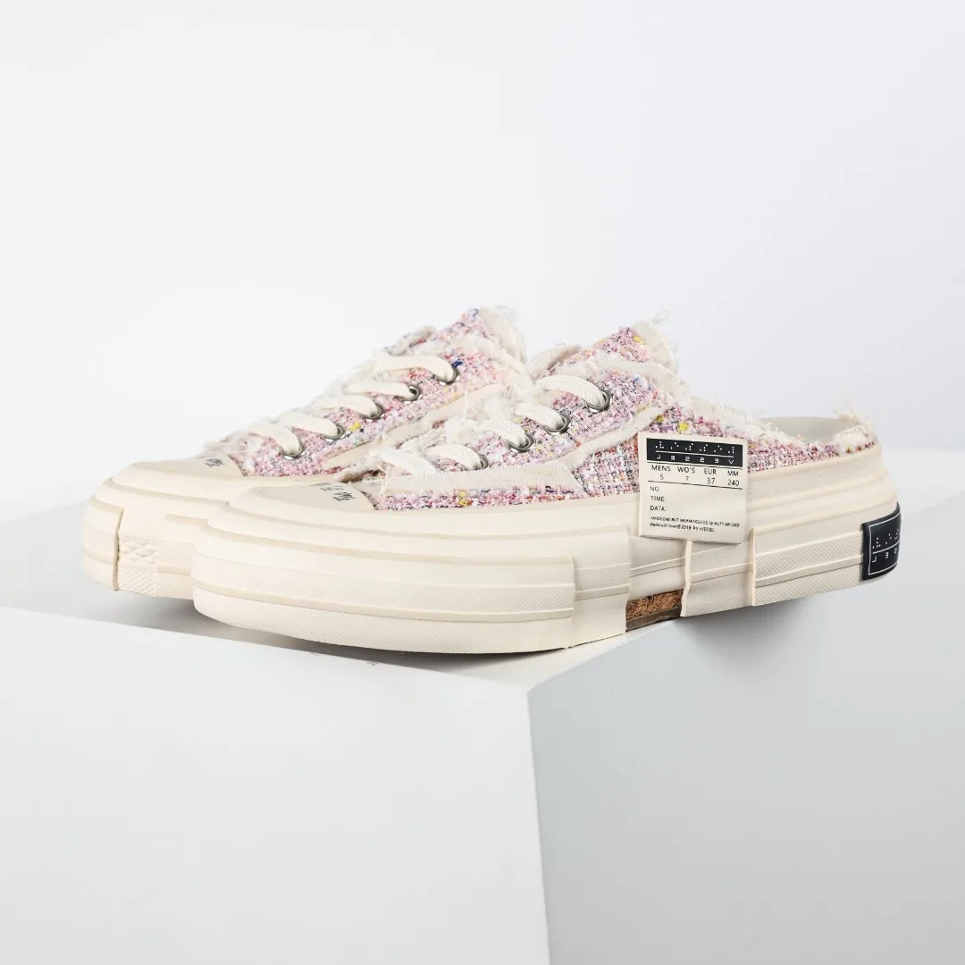 xVESSEL xVESSEL G.O.P. Low Vulcanized Beggar Shoes Casual Skate Shoes