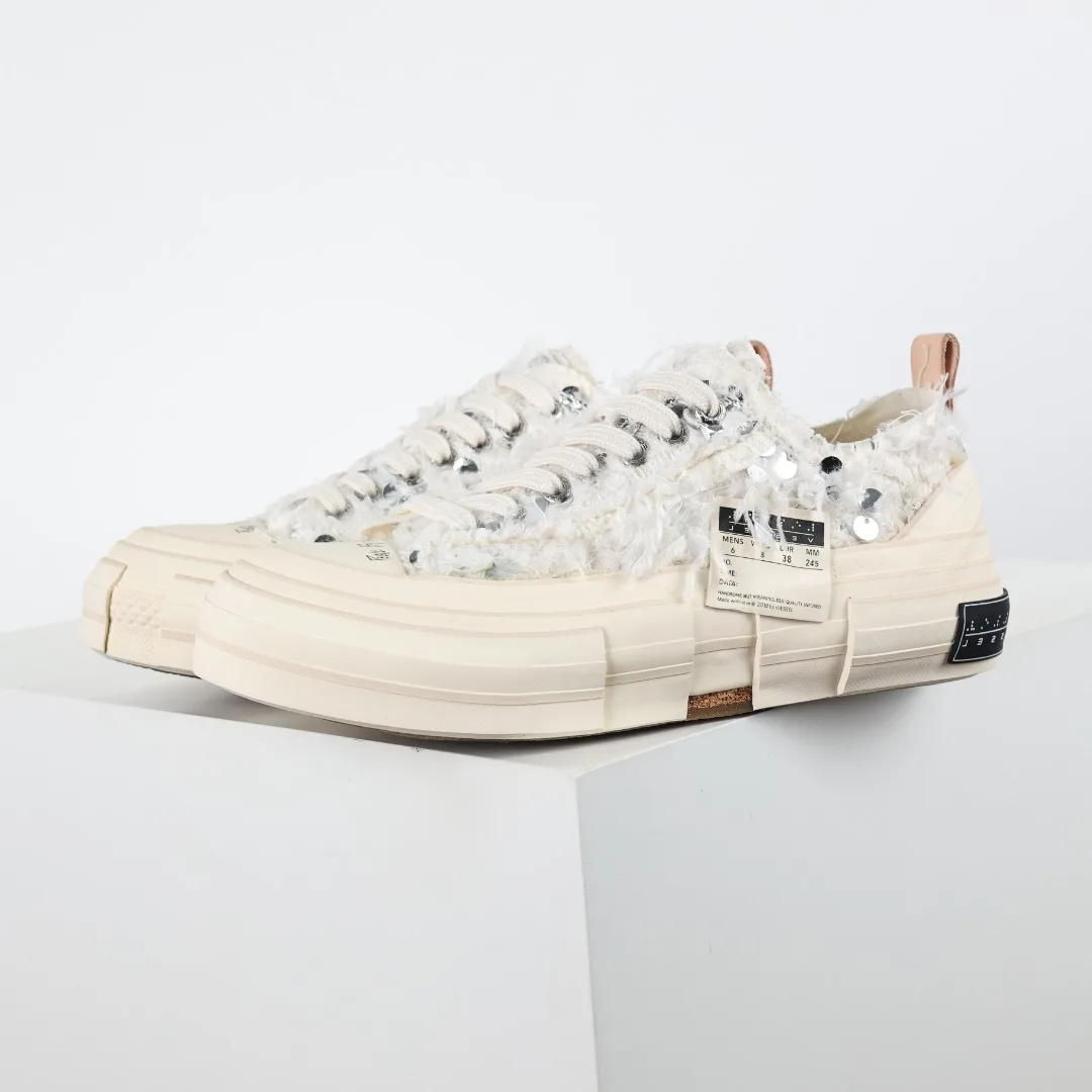 xVESSEL xVESSEL G.O.P. Low Vulcanized Beggar Shoes Casual Skate Shoes