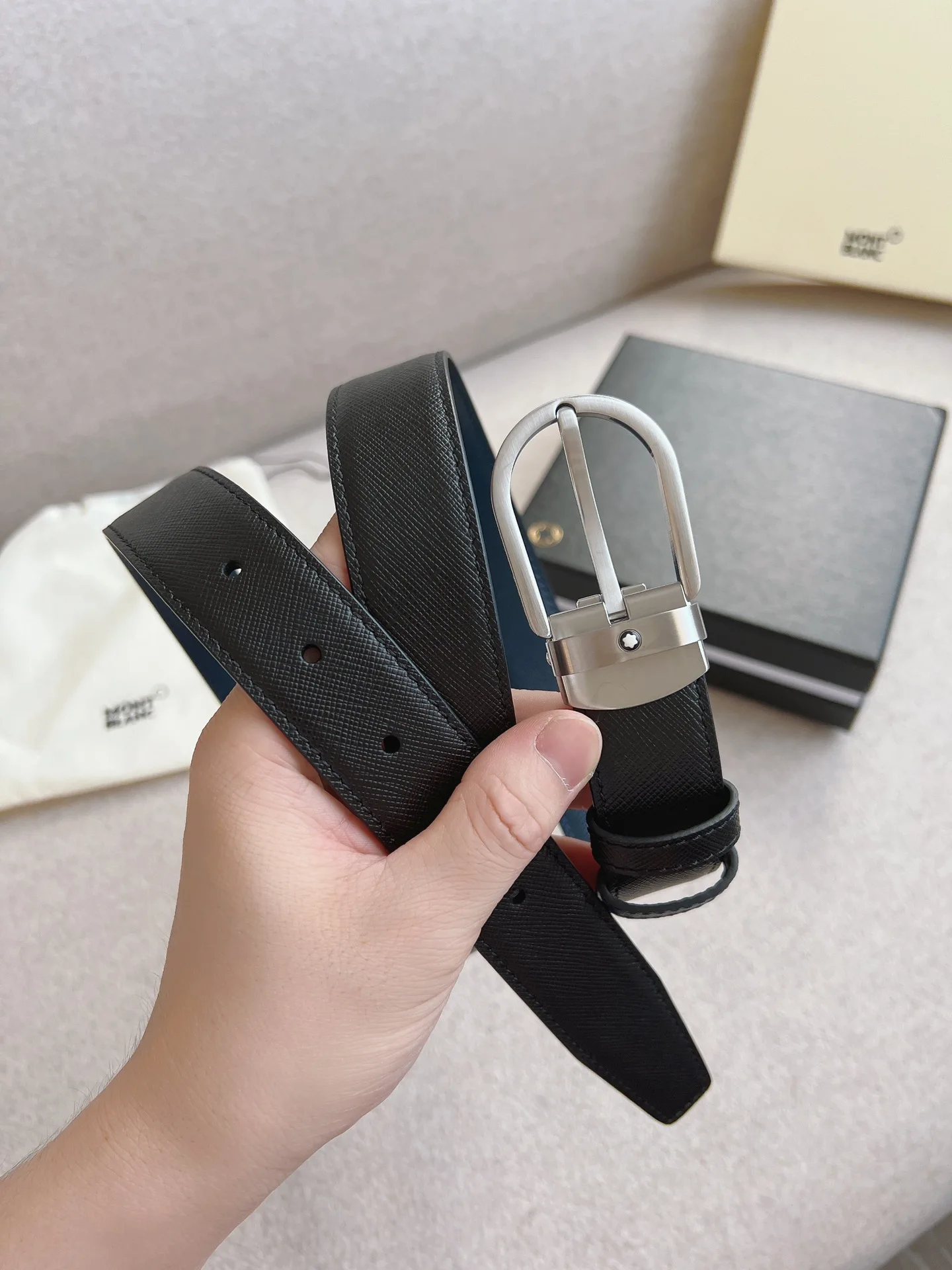 万宝龙 万宝龙男款原单腰带