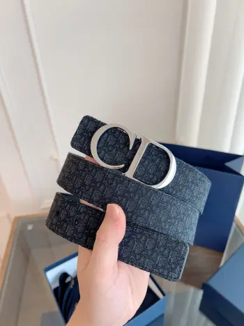 DIOR 3.5cm Modern Style Men s Belt Replica Dior Mens Belts