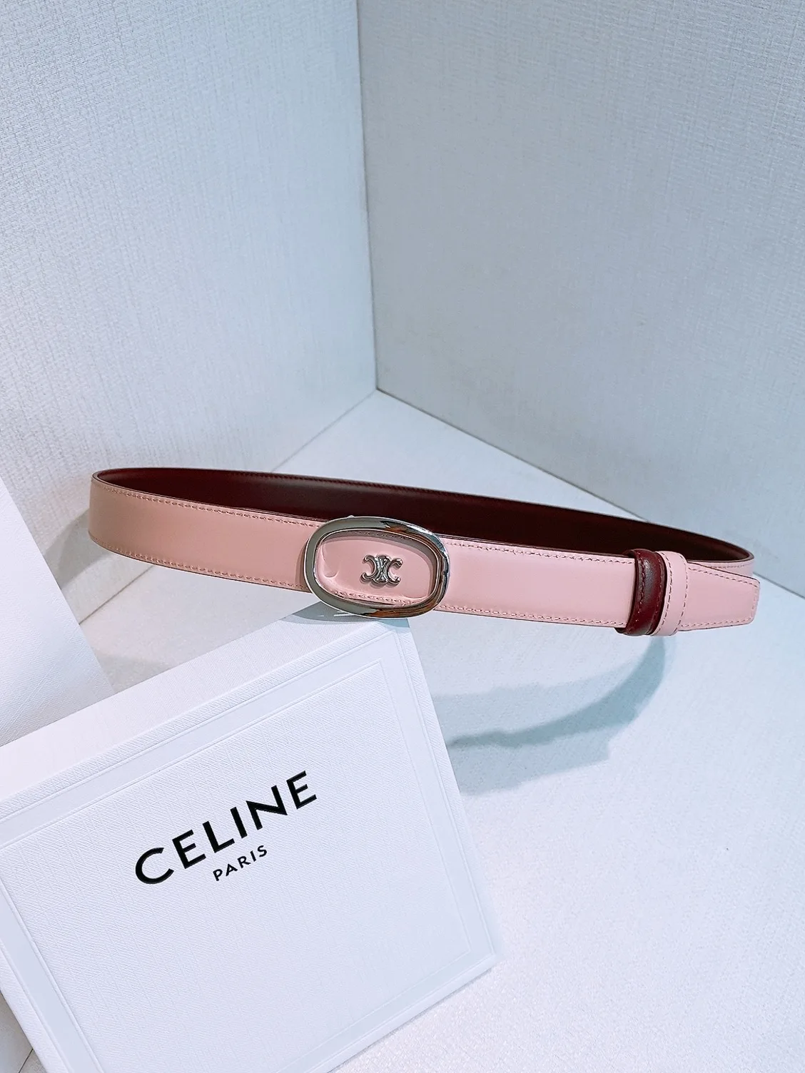 Celine Celine calfskin women s belt