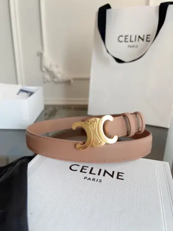 Triomphe Arched Buckle CELINE Women s Belt Replica Celine Womens Belts