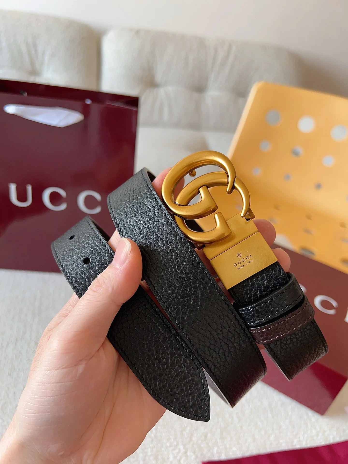 古奇 Gucci全新系列 双面腰带 古奇 Gucci全新系列 双面腰带