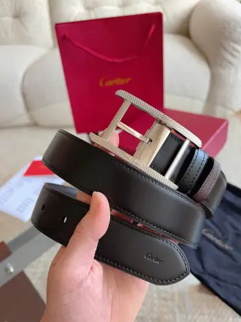 New TANK DE CARTIER Collection Straps Replica  Cartier Mens Belts