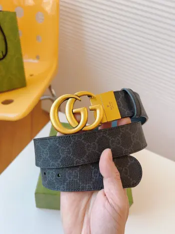 GUCCI Reversible Leather Belt Replica Gucci Mens Belts