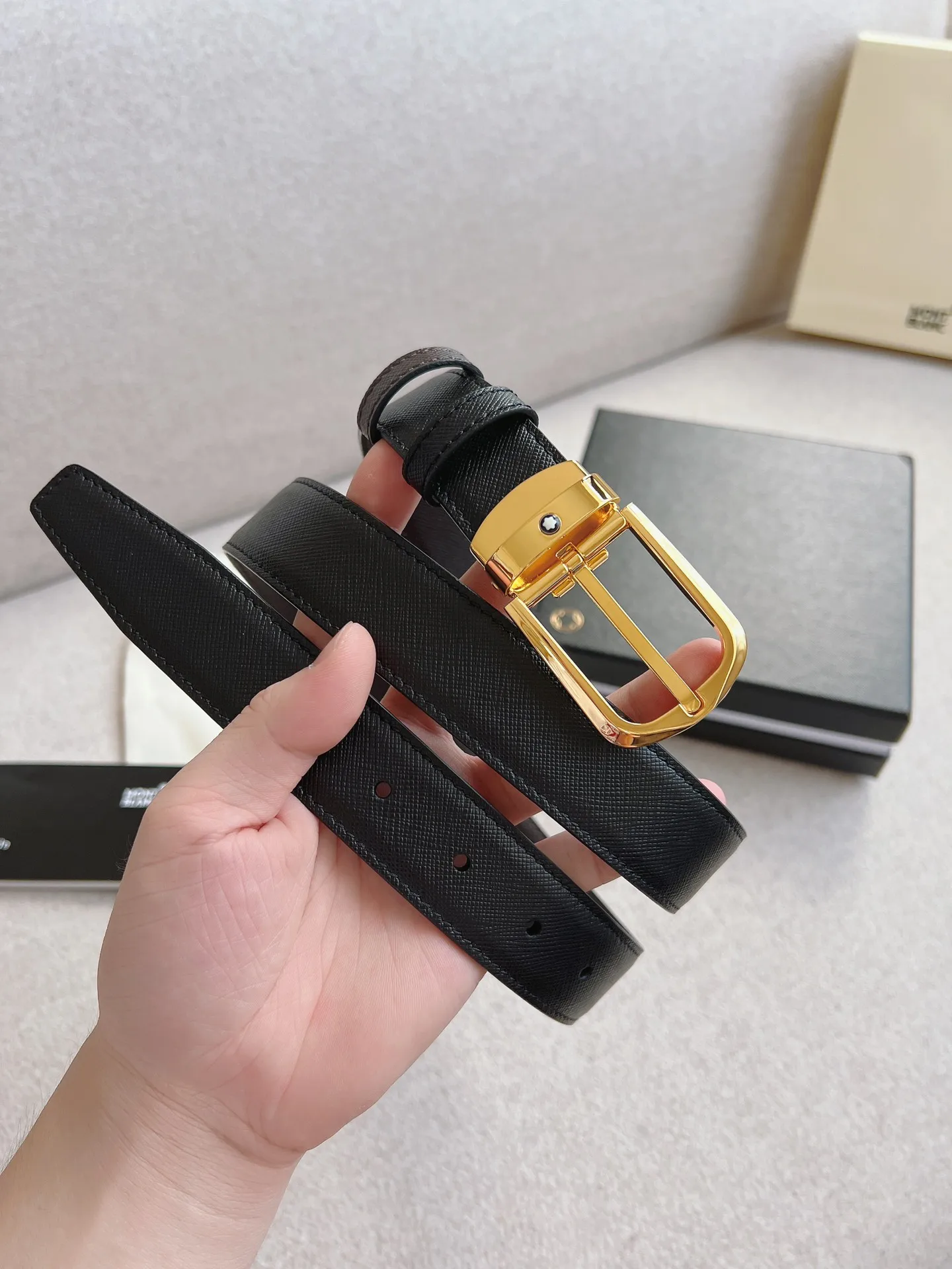 万宝龙 万宝龙男款原单腰带