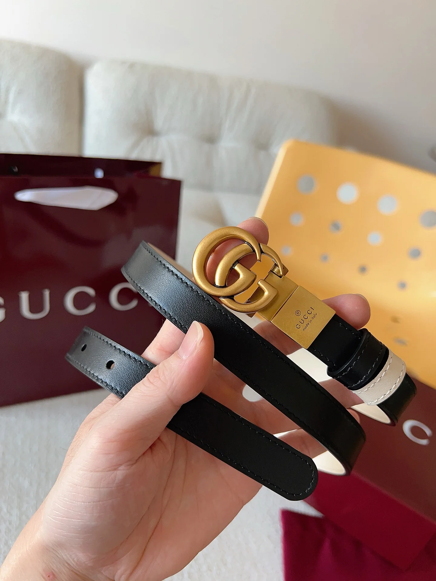 古奇 Gucci全新系列 双面腰带 古奇 Gucci全新系列 双面腰带