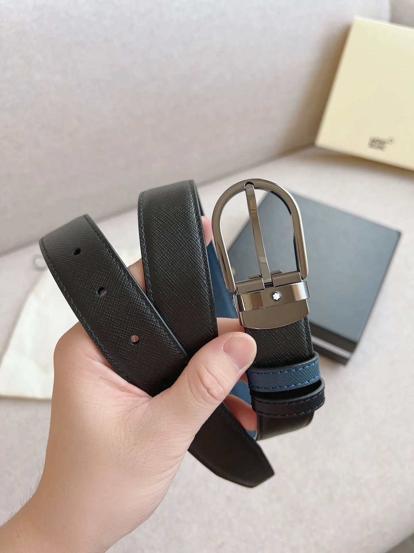 万宝龙 万宝龙男款原单腰带