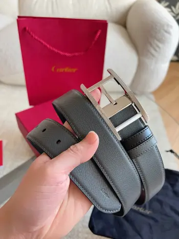 New TANK DE CARTIER Collection Straps Replica  Cartier Mens Belts