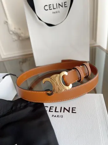 Triomphe Arched Buckle CELINE Women s Belt Replica Celine Womens Belts