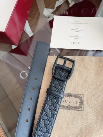 Gucci Black Leather Belt Replica Gucci Mens Belts