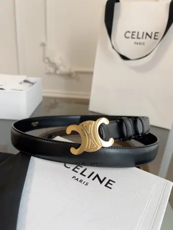 Triomphe Arched Buckle CELINE Women s Belt Replica Celine Womens Belts