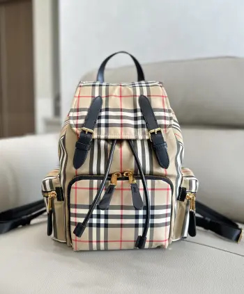 B family military backpack double shoulder bag Replica Burberry mens bags