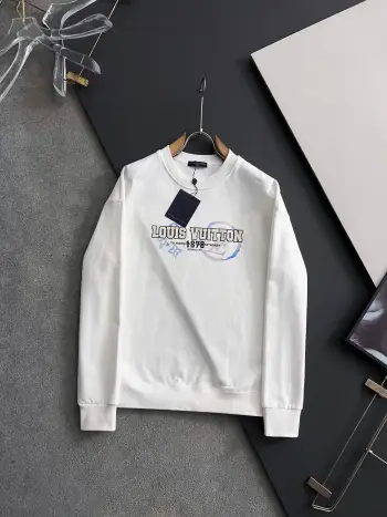 精美工艺圆领款卫衣 高仿LV卫衣/帽衫