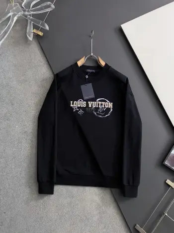 精美工艺圆领款卫衣 高仿LV卫衣/帽衫