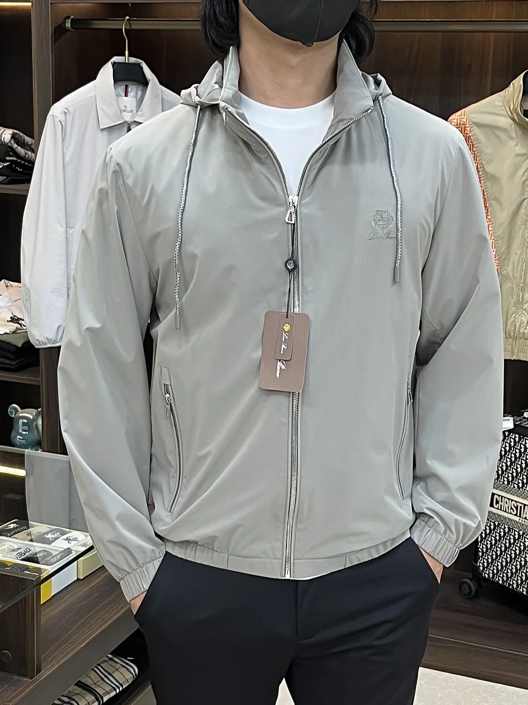 诺悠翩雅 2026ss春季新款立领夹克外套 诺悠翩雅 2026ss春季新款立领夹克外套