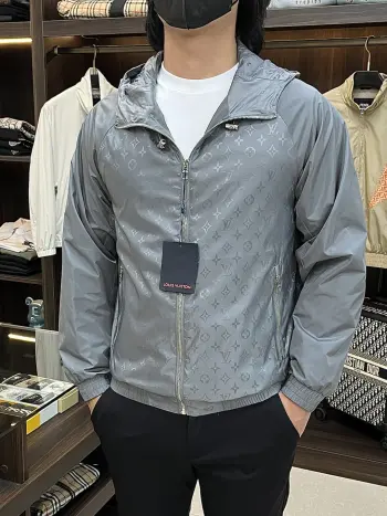 2026ss春季新款连帽夹克外套 高仿LV夹克/外套