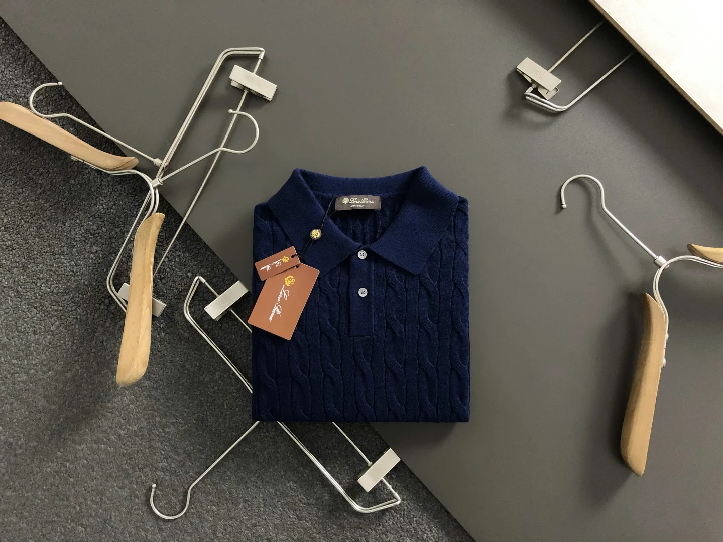 诺悠翩雅 2026羊毛绞花短袖