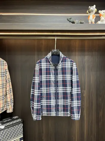 2026 Spring/Summer New Stand Collar Jacket Replica Burberry Jackets and Outerwear