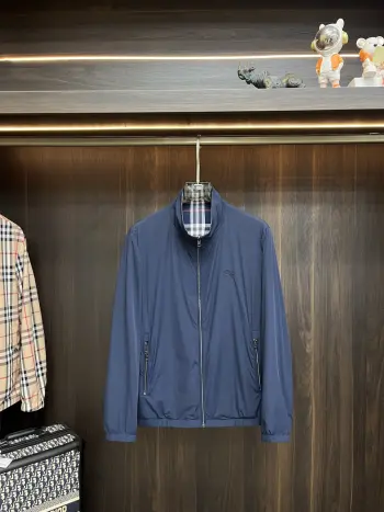 2026 Spring/Summer New Stand Collar Jacket Replica Burberry Jackets and Outerwear