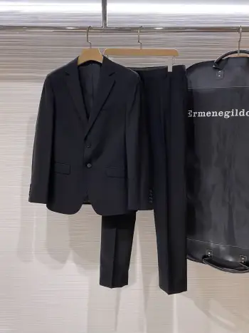 男士羊毛西服套装 高仿杰尼亚西服/西装