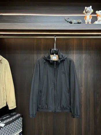 2026 Spring/Summer New Stand Collar Jacket Replica Burberry Jackets and Outerwear