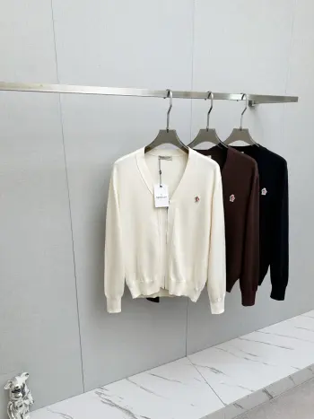  冬季新款绵羊毛毛衣 高仿蒙口针织衫/毛衣