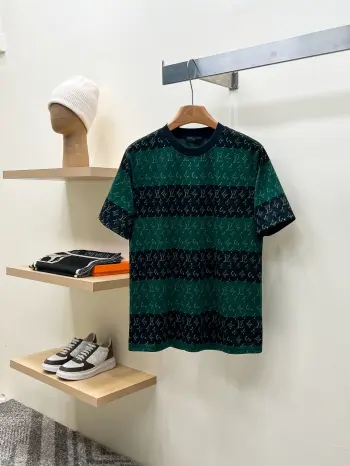  L家经典款三花圆领短袖T恤 高仿LVT恤/POLO衫