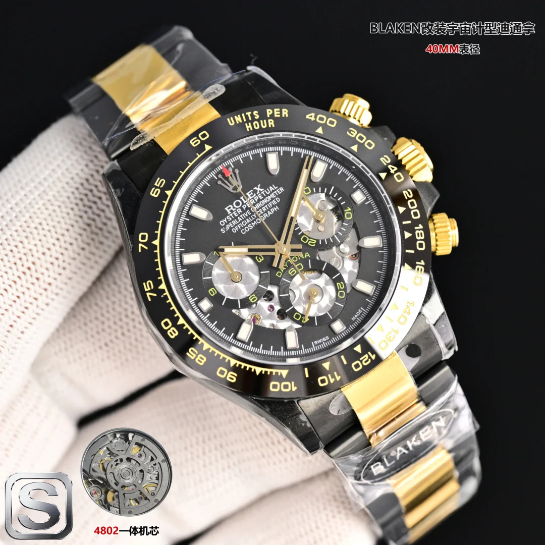 劳力士 第六代迪通拿碳黑复刻版腕表 男士机械腕表 劳力士 第六代迪通拿碳黑复刻版腕表 男士机械腕表