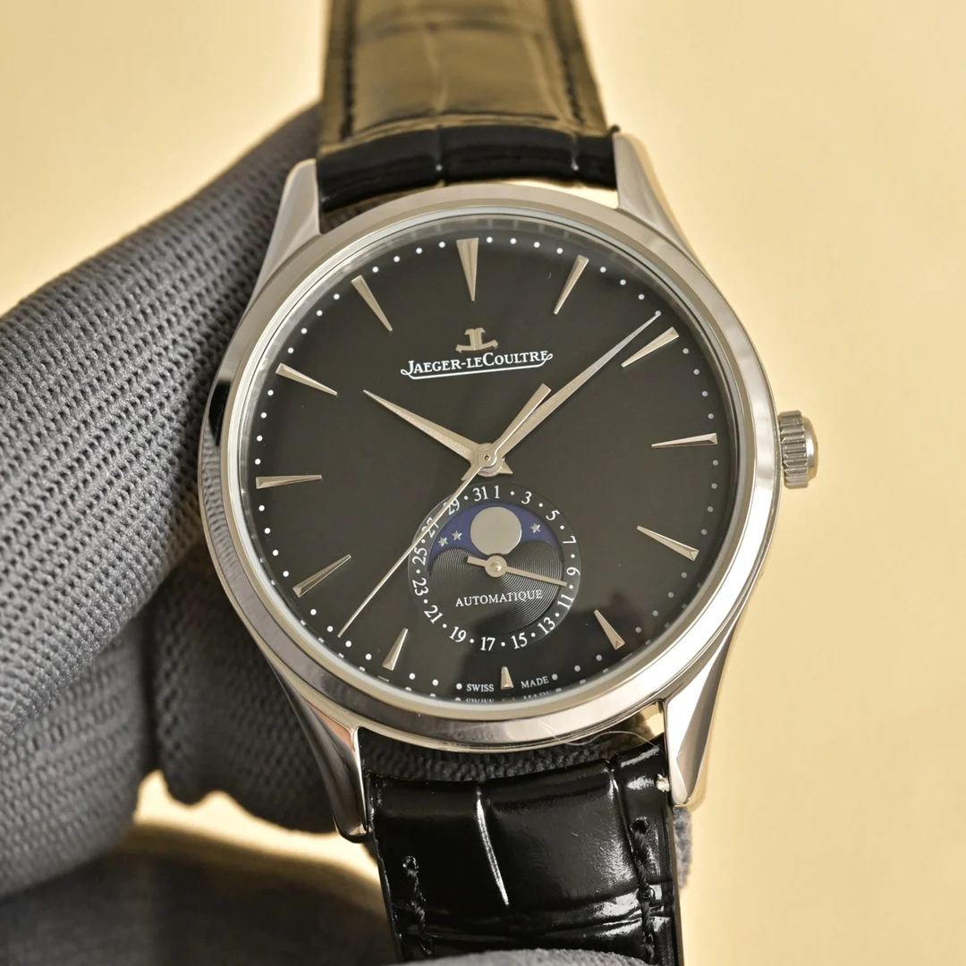 积家  积家月相大师系列正装男表 男士机械腕表