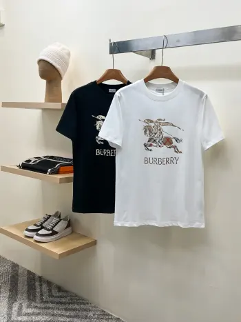 2026SS 新品 Burbe 男女同款短袖T恤 高仿巴宝莉T恤/POLO衫