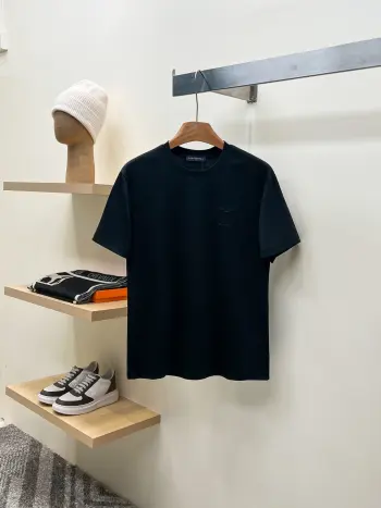 新品驴牌lv男士新款圆领短袖 高仿LVT恤/POLO衫