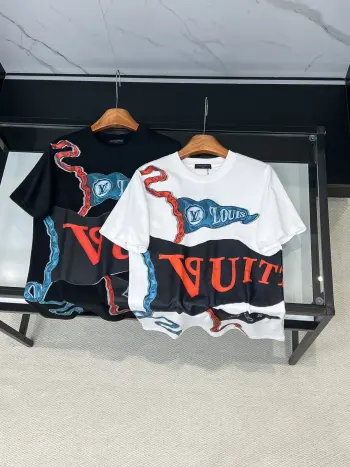 2026SS 新品男款短袖T恤 高仿LVT恤/POLO衫