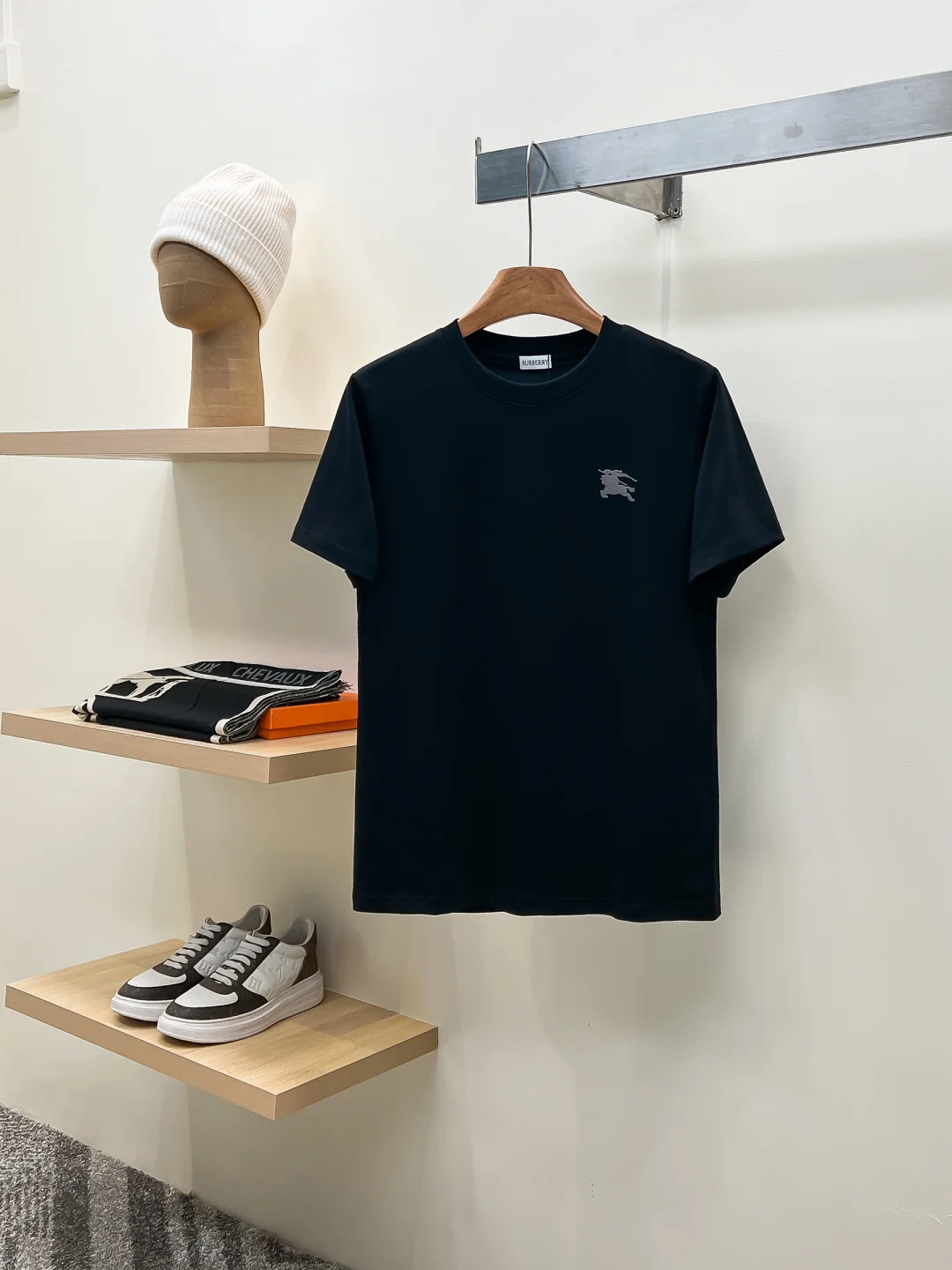 巴宝莉  2026 SS新品.时尚休闲圆领短袖