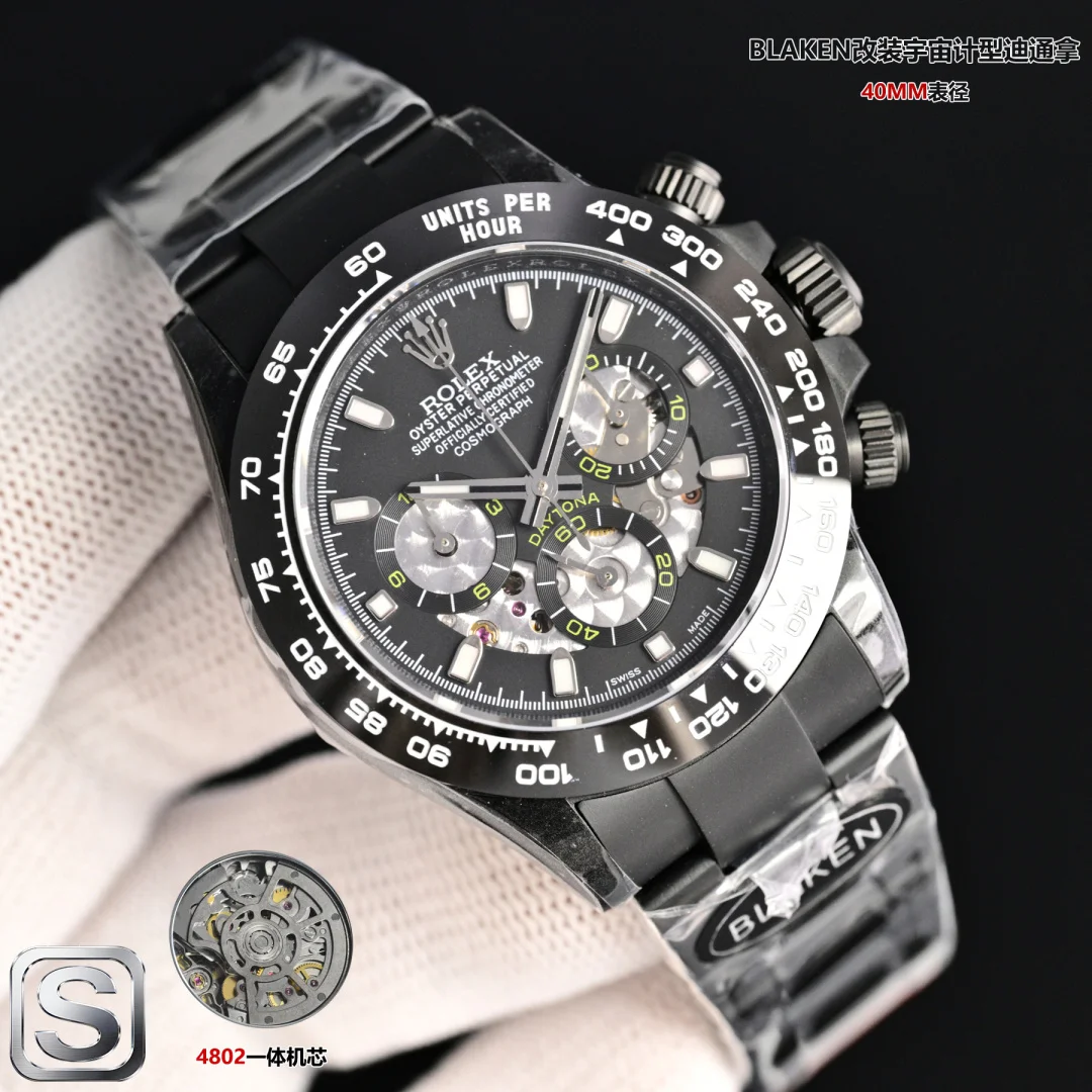 劳力士 第六代迪通拿碳黑复刻版腕表 男士机械腕表 劳力士 第六代迪通拿碳黑复刻版腕表 男士机械腕表