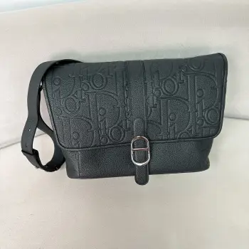 新品首发 Daily翻盖信使包 男士斜挎包 高仿迪奥男包