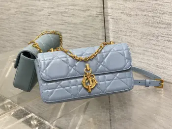 藤纹格砖柜最新Miss Daisy链条手拿包 女士斜挎包 高仿迪奥女包