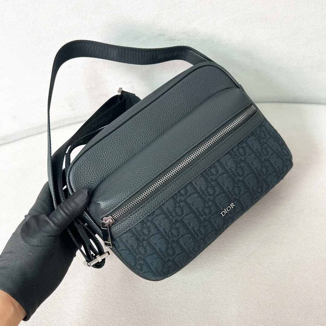 迪奥 Roller系列信使包 男士斜挎包