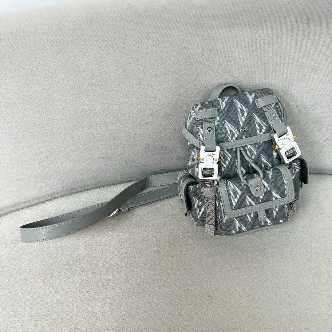 迪奥 新品HitTheRoad迷你背包 男士双肩包